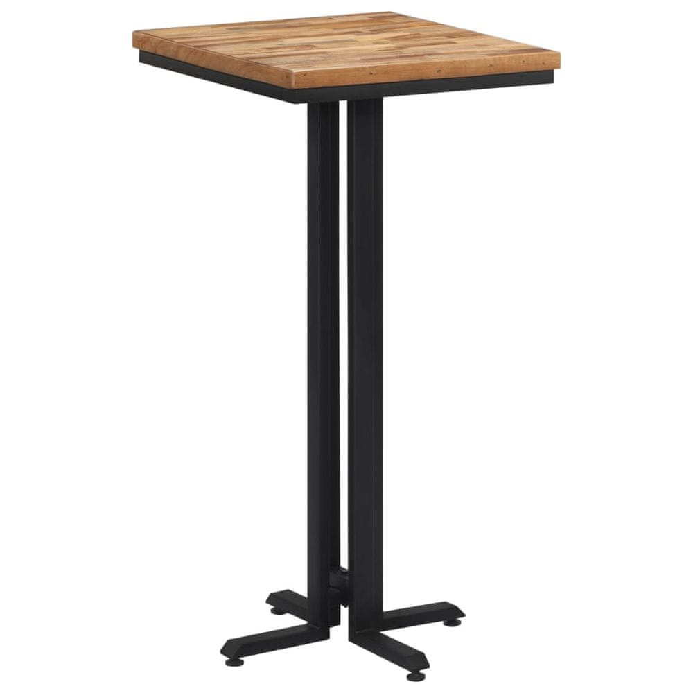 Vidaxl Barový stôl 55x55x110 cm recyklovaný tíkový masív